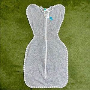 Love To Dream Swaddle Up Size Small 8-13 LBS Gray Sleep Sack Wrap Swaddle